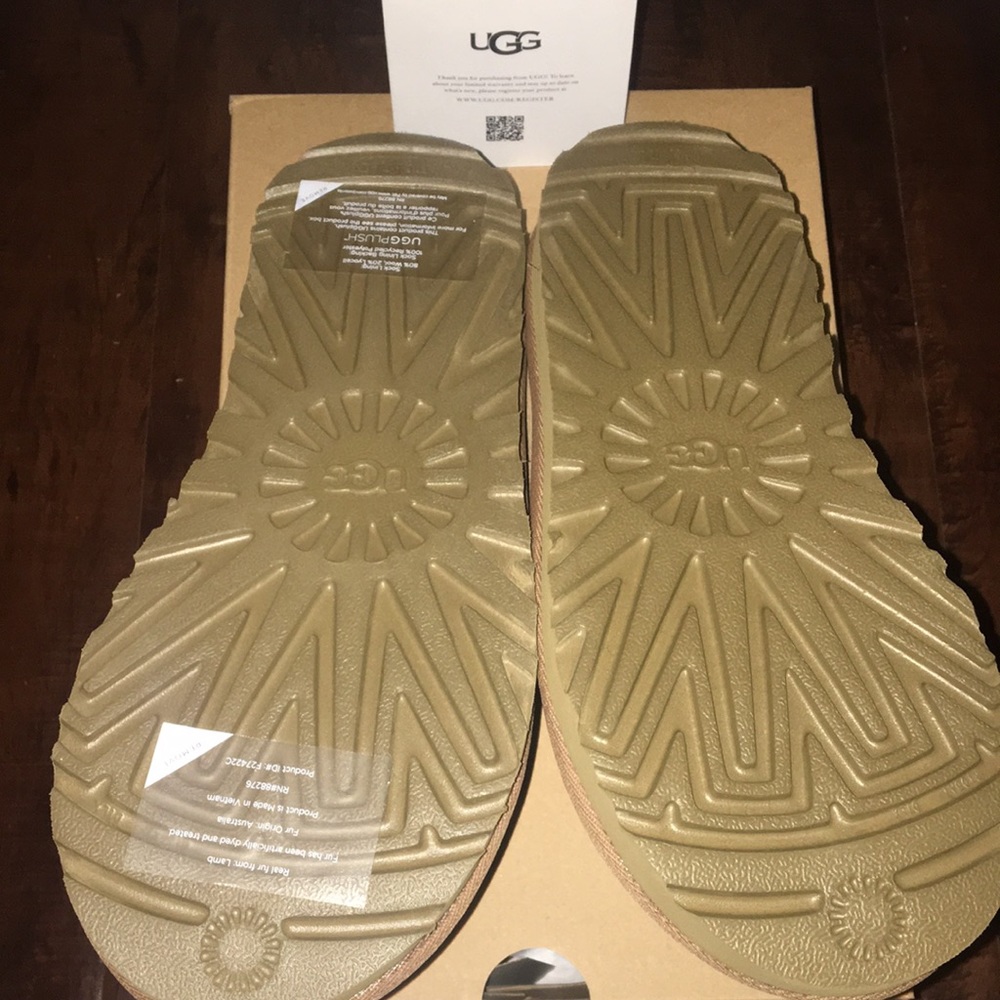 BNIB Ugg Tasman Chestnut Slippers Women’s Size 8 - Picture 3 of 8